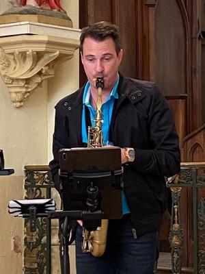 saxophoniste Adrien