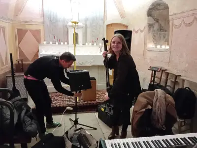 Installation des musiciens