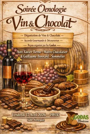 Affiche soirée oeno